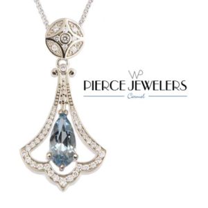 Pierce Jewelers with Aqua Pendant