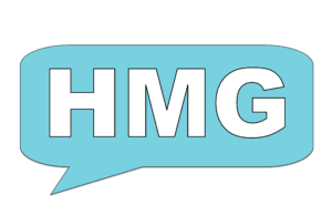 The Henry Marketing Group logo is a teal chat bubble with white text that reads 'HMG'.
