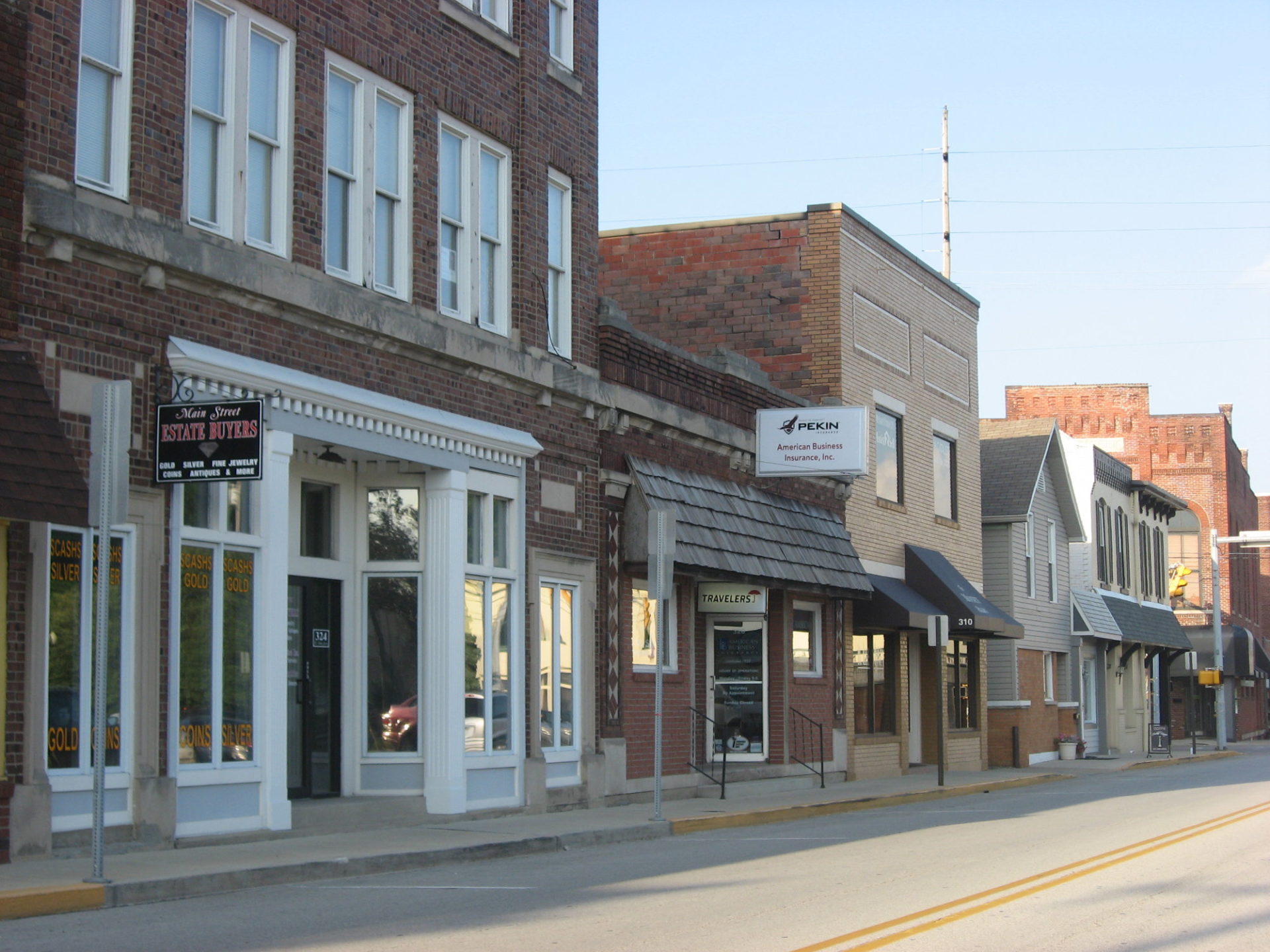 Historic Downtown, Greenwood, Indiana