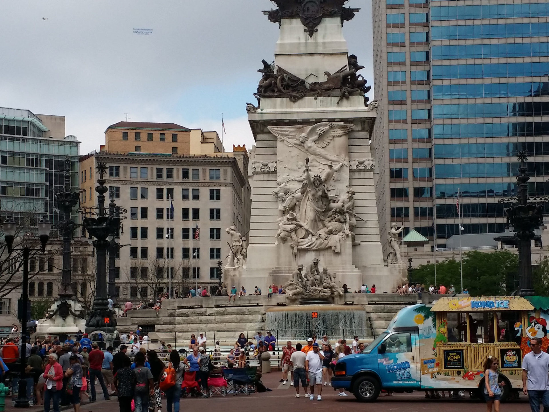 2017 500 Parade, Monument Circle, Indianapolis, Indiana